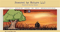 Desktop Screenshot of poweredbynature.net