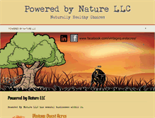 Tablet Screenshot of poweredbynature.net